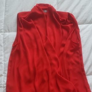Zara Red Top